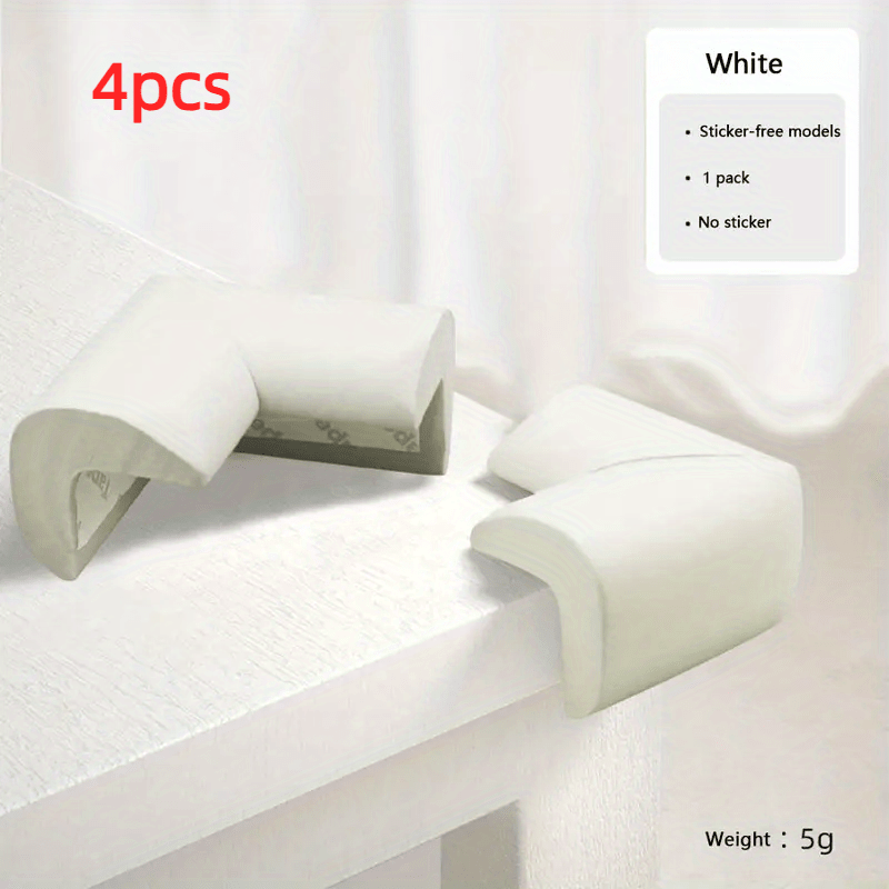4pcs L-shaped Anti-collision Table Angle Child Safety Protection Angle