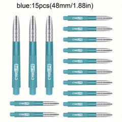 48mm Colorful PC Rod Aluminum Head Dart Rod Dart Accessories