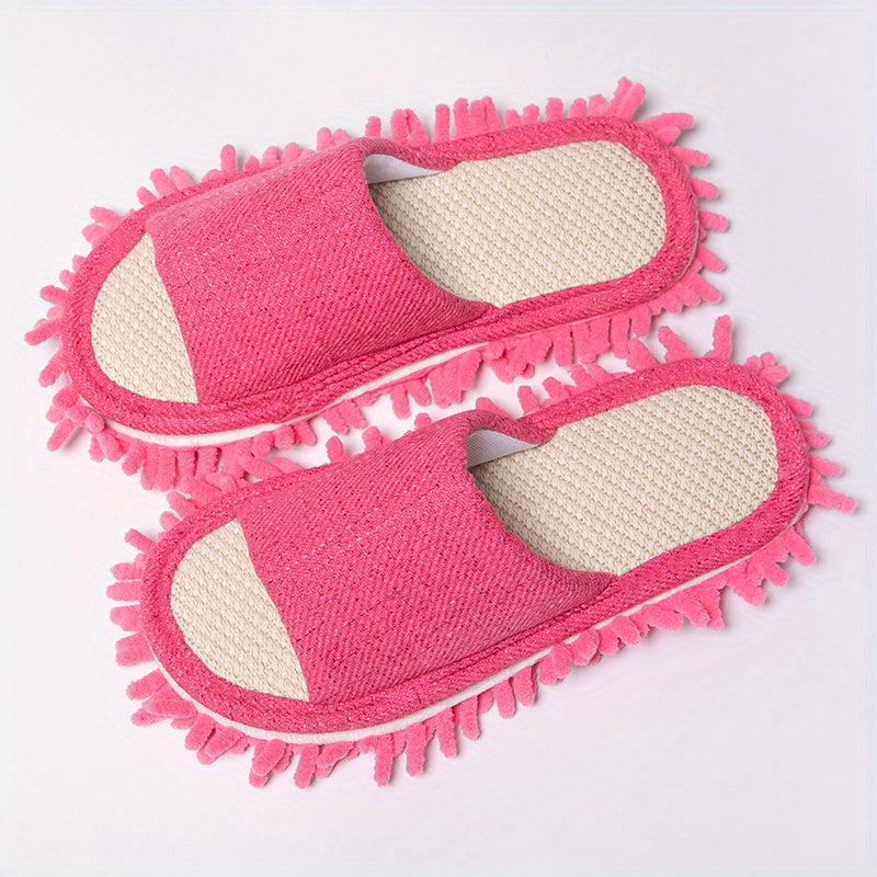 Open Toe Mopping Slippers Slip On Shoes