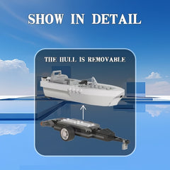 Yacht Building Block Assembly Toys