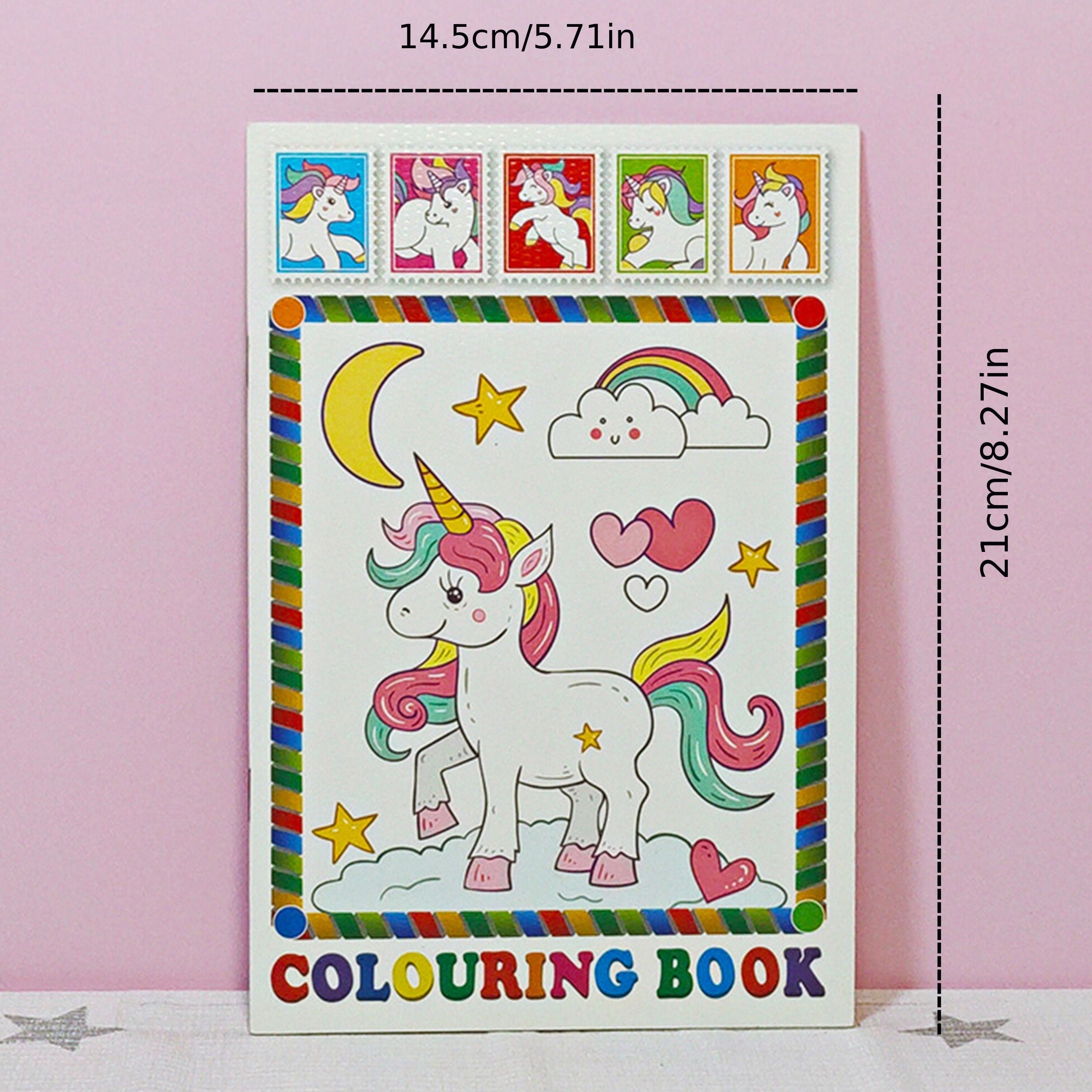 A5 Cartoon Coloring Book Creative Fun Painting Activity