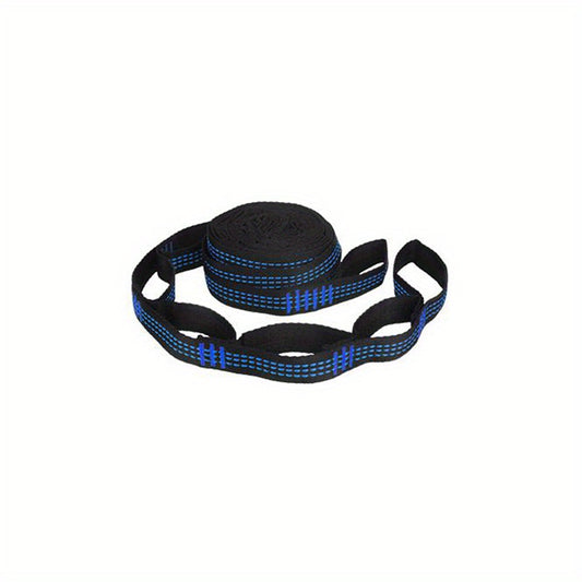 2Pcs Hammock Straps With 5 Ring High Load Bearing Barbed