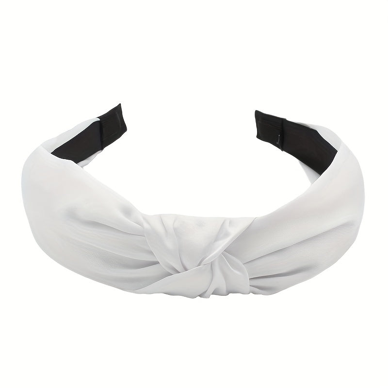 Criss Cross Headband Solid Hair Hoop Accessories
