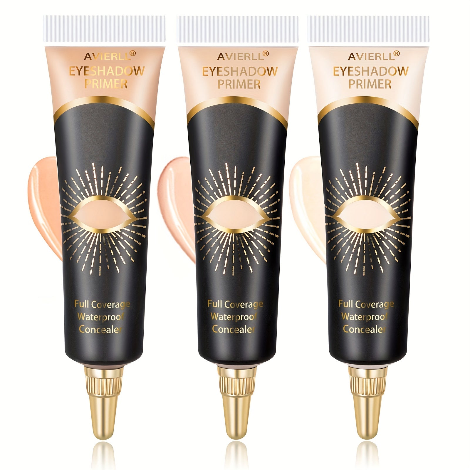 Long-Lasting Eyeshadow Primer & Waterproof Concealer Cream Set