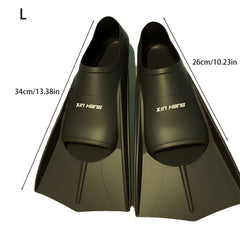 Unisex Snorkel Fins for Swimming Training Swim Fins for Adult Swimming Flippers