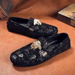 Men's Lightweight Comfortable Loafer Shoes Wear-resistant Non Slip Casual Shoes