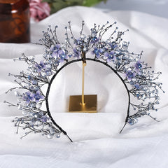 Bride Crystal Hair Band Headwear Wedding Dress Accessories