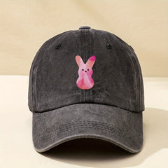 Easter Bunny Plush Doll Baseball Cap for Women Men
