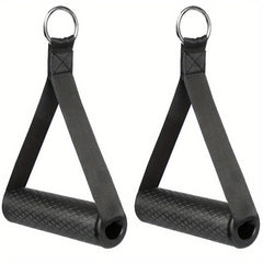 Resistance Band Set with Rubber Handles for Yoga Strength Training