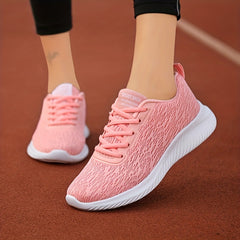 Breathable Knitted Sports Shoes for Outdoor Running