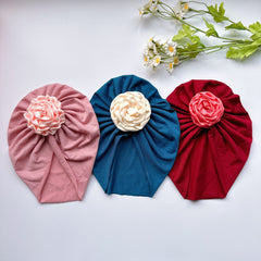 Baby Girls Bowknot Turban Soft Hair Wrap Headband