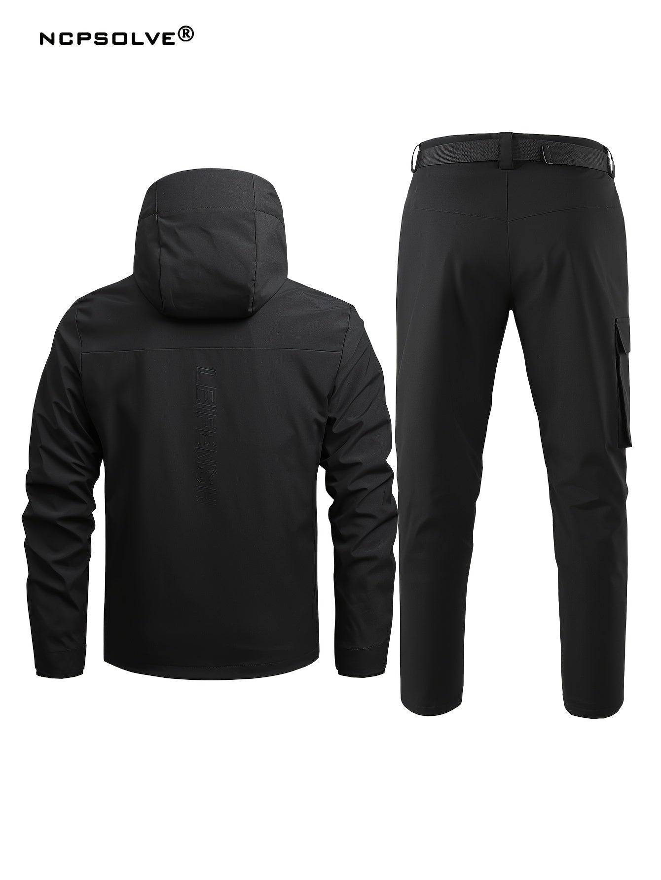 Men's Hooded Waterproof Trekking Outfits for Outdoor Hiking