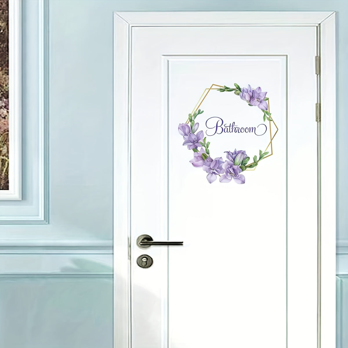 Removable PVC Wall Sticker - Stylish Addition to Decor