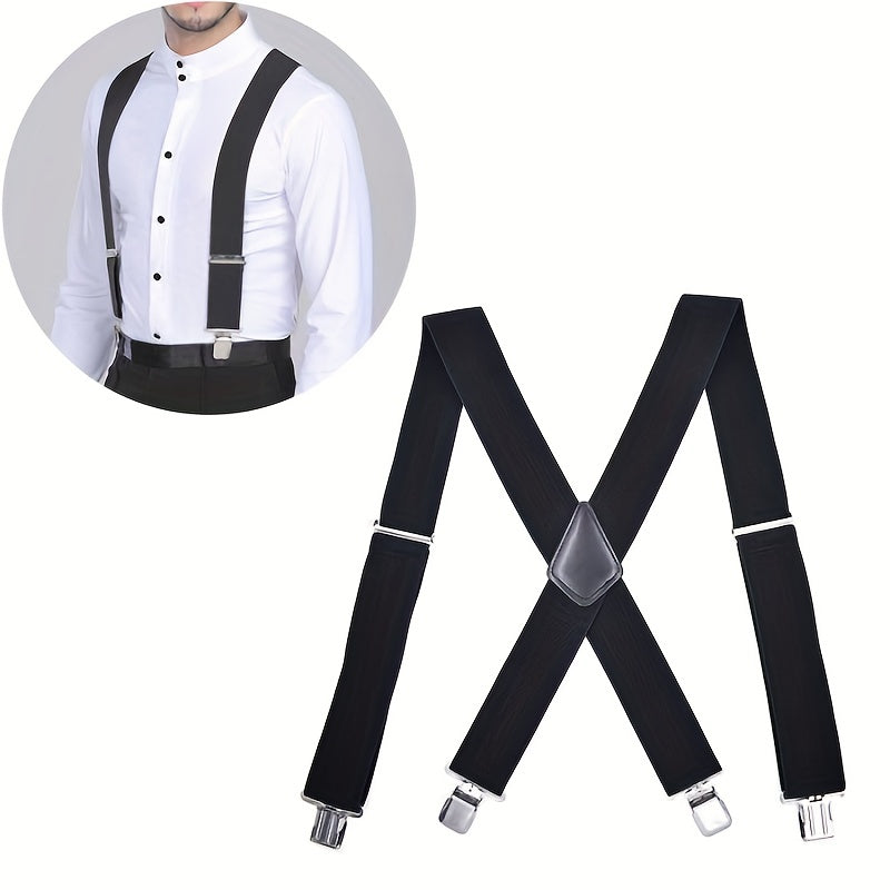 Men's X Back 5cm Wide Suspenders
