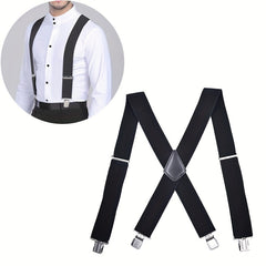Men's X Back 5cm Wide Suspenders