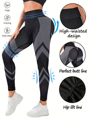 Tummy Control Fitness Pants High Waist Yoga Leggings For Women