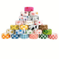 10 Pack Self Adhesive Bandage Wrap Rolls 2.54cm x 1.83m