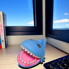 Shark Bites Finger Toy Crocodile Mouth Decompressing Gift Interactive