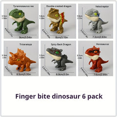 Dino Finger Biting Toy Set for Kids