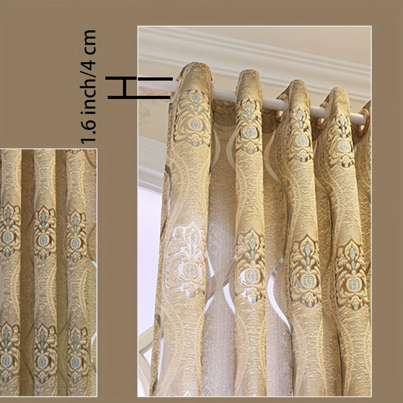 European Style Window Sheer Curtains for Home Decor