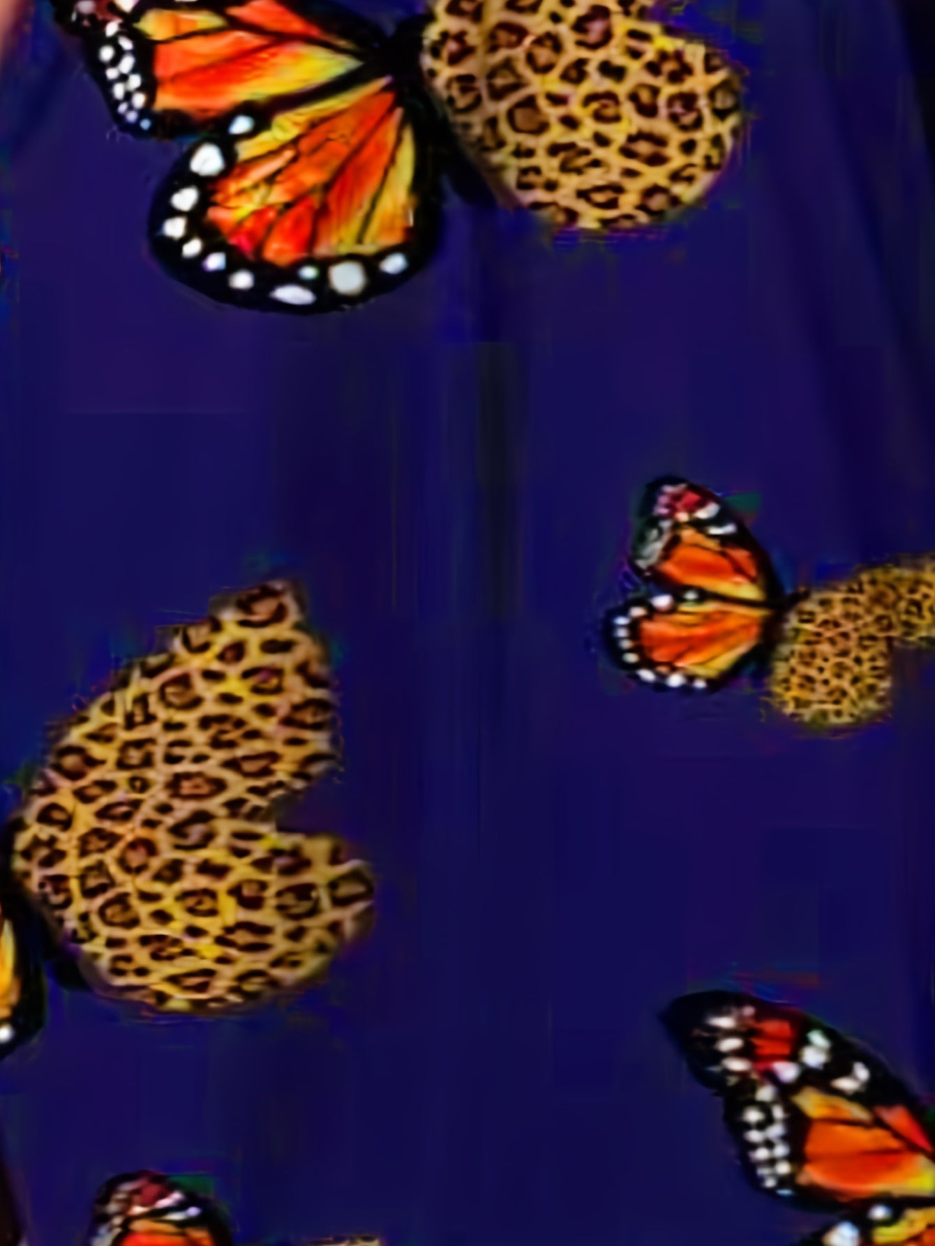 Casual Dress Women's Leopard Print V Neck
