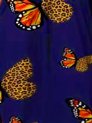 Casual Dress Women's Leopard Print V Neck