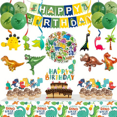 Dinosaur Birthday Party Decoration Set