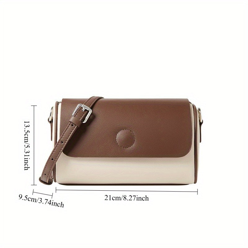 Summer Women's Adjustable Crossbody Bag Beige Leather Shoulder Bag