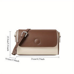Summer Women's Adjustable Crossbody Bag Beige Leather Shoulder Bag