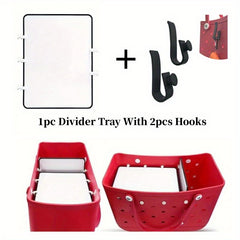Beach Bag Insert Divider Plastic Detachable Travel Accessories