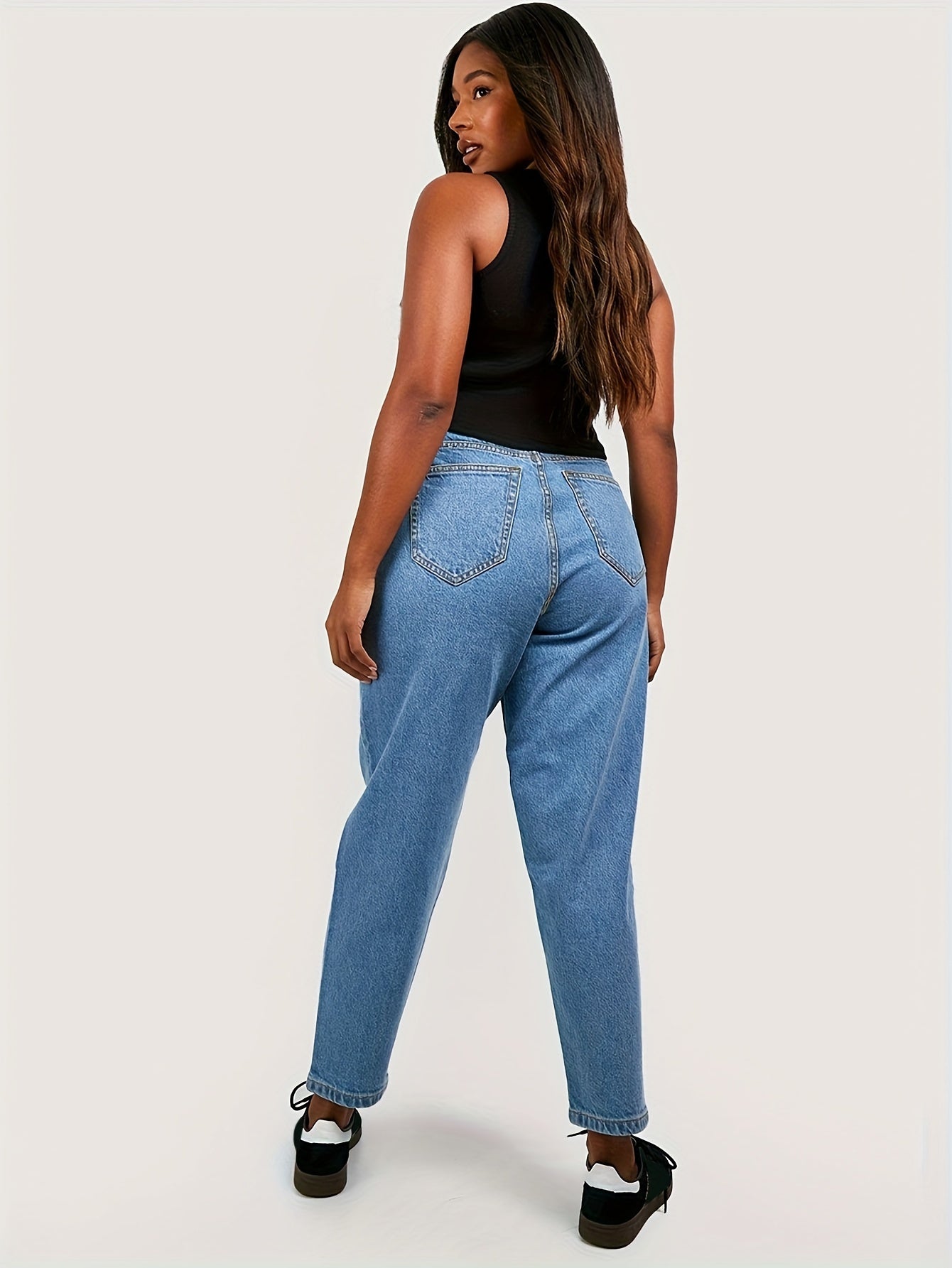 Women's Button Fly Denim Pants