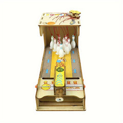 DIY 3D Wooden Bowling Puzzle Educational Crafting Kit