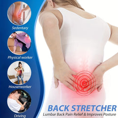 Back Stretcher Neck Spine Support Board Yoga Bending Massager