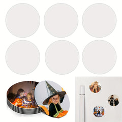 6pcs Sublimation Magnet Blanks Fridge Refrigerator Magnet 5.5x5