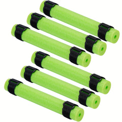 6pc Fishing Rod Floats w/ 12 Buckle Straps Pole Tube Accessories