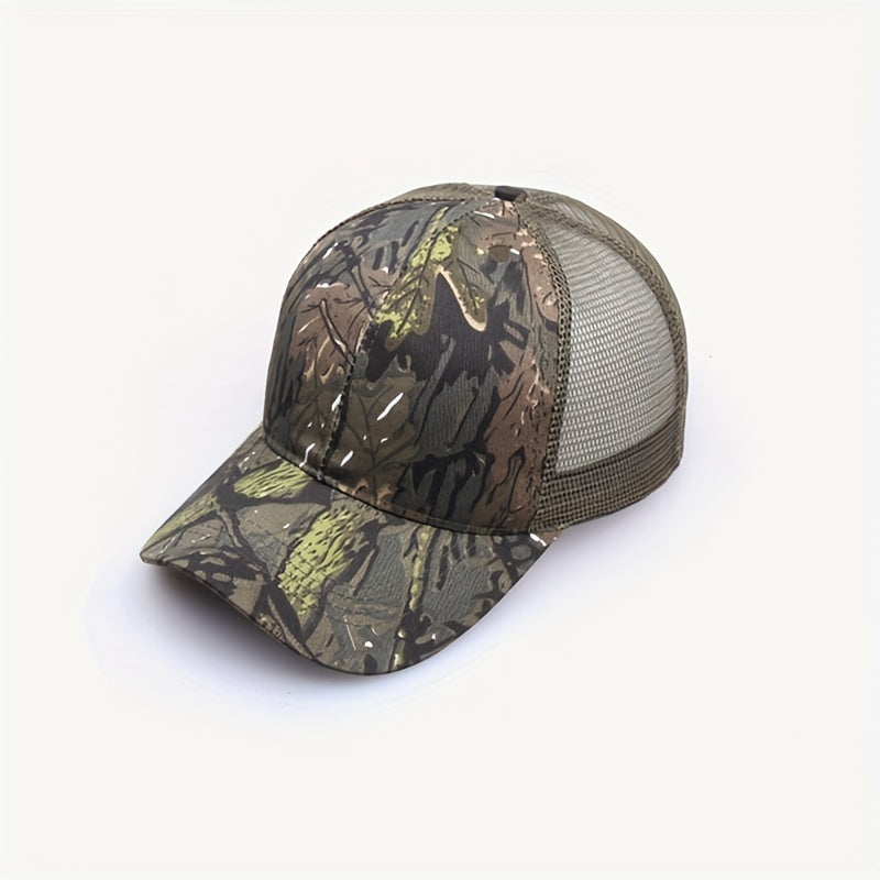 Camouflage Baseball Cap Sun Hat Quick Drying