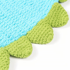 Dino Shaped Knitted Beanie for Baby Boys