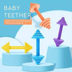 Dumbbell Teething Toy for Babies