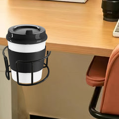 Large Desk Cup Holder Anti Spill Metal Office & PC Gaming Accessories