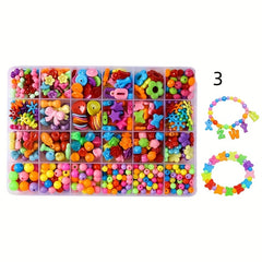 24 Grids DIY Accessory Kit Bead String Tools Girls' Craft Set
