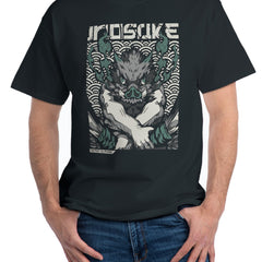 Monster Print Men's Graphic T shirt Casual Comfy Tees For Summer