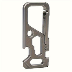 Titanium Alloy Hanging Buckle Keychain for Camping Travel
