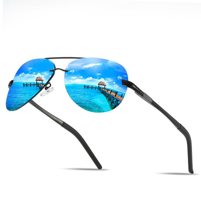 Men's Polarized Rimless Cycling Sunglasses UV400
