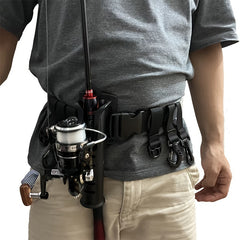 Multifunctional Fishing Belt Portable Rod Holder