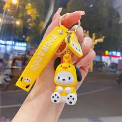 Cartoon High-end Couple Pendant Key Chain