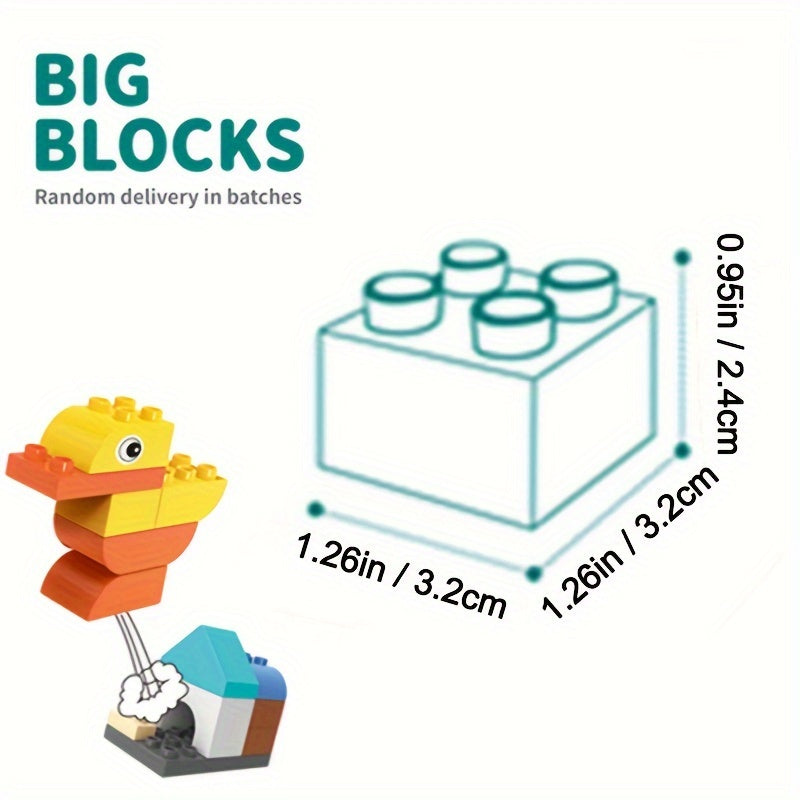 Big Blocks Building Bricks Set Educational Toy