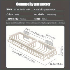 Kitchen Sink Rack Wall Hanging Drain Rack Sponge Rag Storage Rack