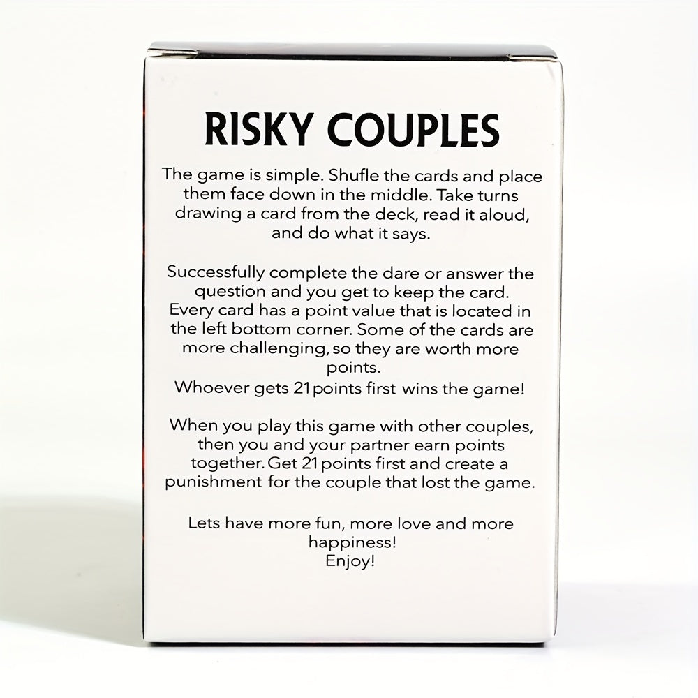 Couples Holiday Party Favor Card Game