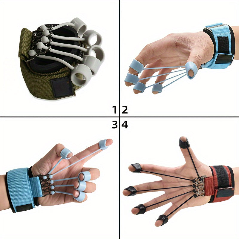 Silicone Hand Gripper & Finger Exerciser for Wrist Strength