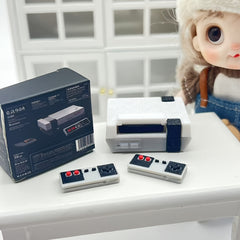 1:12 Scale DIY Dollhouse Game Console Model Retro Decor Red B